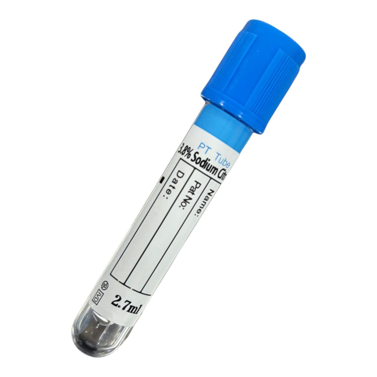 Ваккумна пробірка Goodmed з цитратом натрію 3,2%,